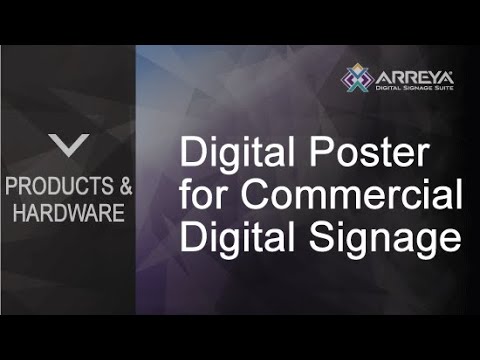 Digital Signage Kiosk for Commercial Usage