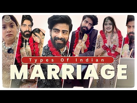 Types of Indian Marriage 😂 #indianmarriage #teratrigun #funnyvideos