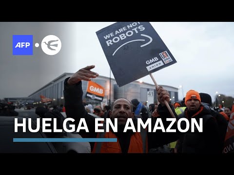 Huelga en instalaciones de Amazon en EEUU justo antes de Navidad