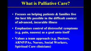 Palliative Care