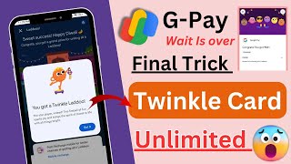 G-Pay Twinkle Ladoo Trick // How To Get Gpay Twinkle Card // Google pay laddoos offer trick