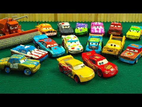 Lightning Mcqueen Cruz Ramirez Picnic Derby Dash Race Cars Drive FAST