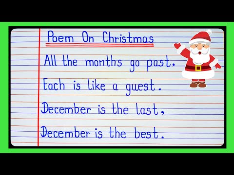 Poem On Christmas l Christmas Day Poem  l Christmas l Poem Poem On Christmas Day l Poem l