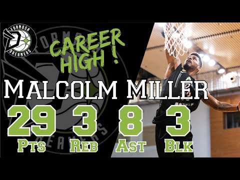 ▋東南亞職籃 #ABL9 6th Jan 2019｜Malcom Miller 本季新高 29 分、3 籃板、8 助攻、3 阻攻 Highlight