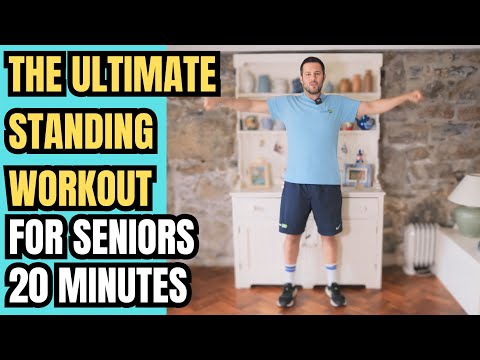 20-Minute Standing Workout for Fit Seniors - Best Exercises For Older Adults To Stay Active & Strong