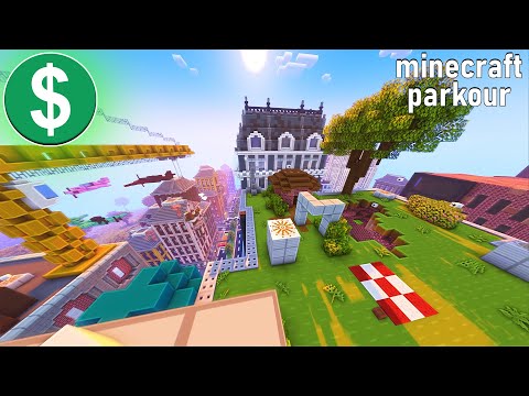 Minecraft Parkour Gameplay NO COPYRIGHT