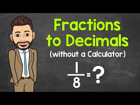 Converting Fractions to Decimals (without a Calculator) | Math with Mr. J