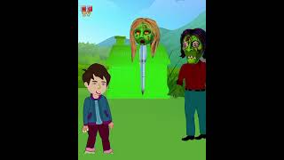 रंग उड़ गया | bhoot wala cartoon short video #bhoot_wala_cartoon #short