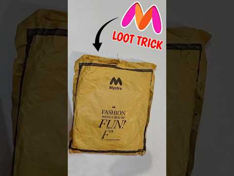 Myntra loot trick || myntra haul unboxing || myntra cheapest product #trending #shortsvideo