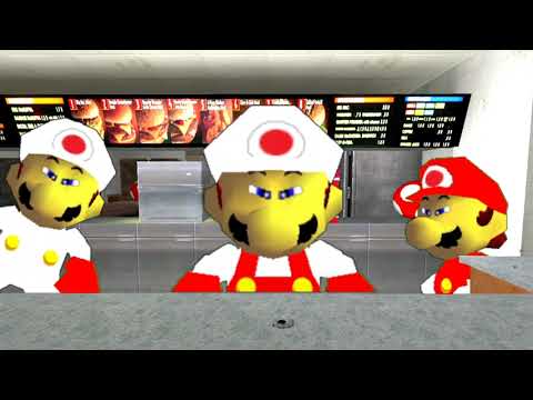 [SM64 Bloopers] Mario Wants McDonald's