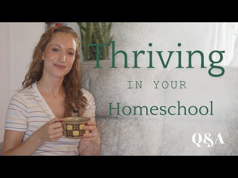 When you are no longer thriving in your homeschool | Homeschooling encouragement