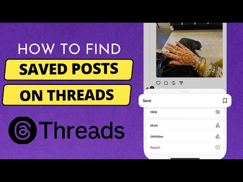 How to Find 🔎 Saved Posts on Instagram Threads 🧵