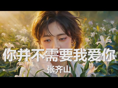 张齐山 - 你并不需要我爱你 (歌词) 💗♫