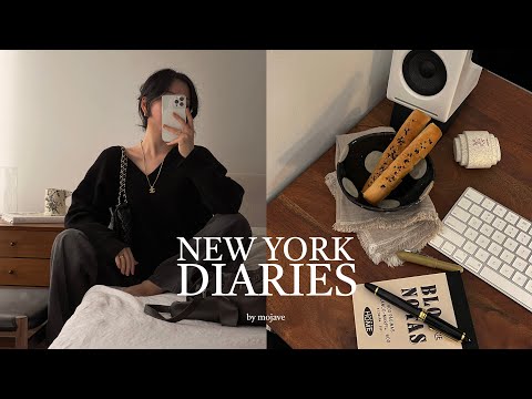 New York Vlog 🗽 A Week of My Life | Cooking a Solo Dinner | Shopping at SoHo [Eng sub]