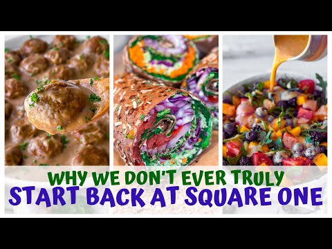 WHY WE DON'T EVER TRULY START BACK AT SQUARE ONE - HEALTHY DIET RAW FOOD VEGAN