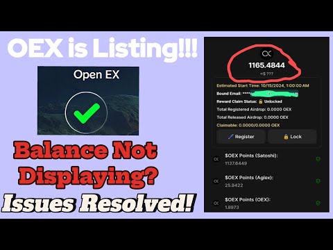 Satoshi: OPEN EX LISTING ALERT! Solve Freezing & Balance Issues Now! (Troubleshooting Guide)