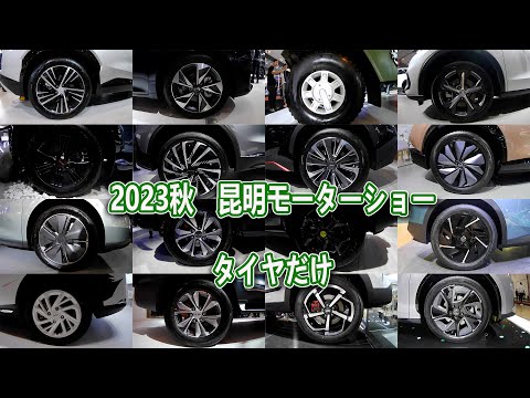 【2023昆明国際車展】 タイヤだけまとめ