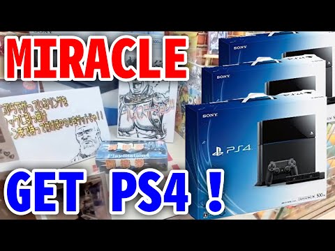 【AMAZING】WON 3 PS4s in CLAW MACHINE !!!