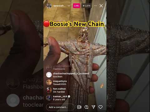 🔴Boosie got Soulja boy jewelry #celebritynews #boosie #update #live