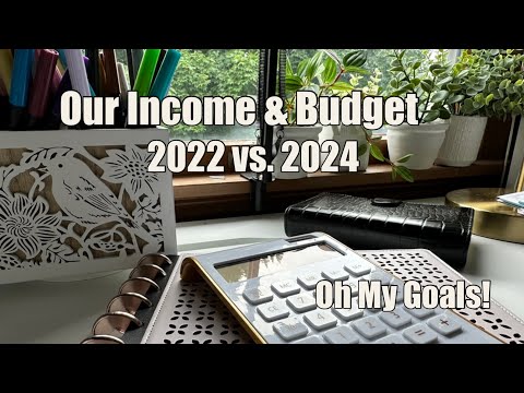 Comparing Our Household Income & Budget - 2 Years Later | Oh My Goals Budget With Me!