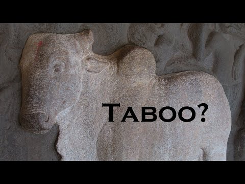 Why are some animals considered "taboo" to eat?