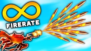 How I reached INFINITE FIRERATE in Crab Champions