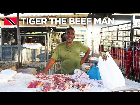 Meet "Tiger" The Beef Man in Duncan Village, Trinidad & Tobago 🇹🇹 Foodie Nation