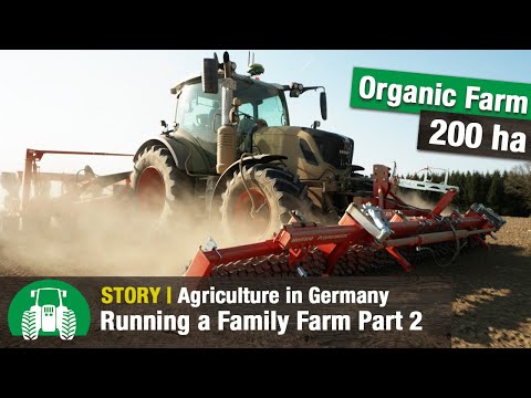 Farm Biolandhof Breitsameter Pt 2: Sowing (Fendt Vario and Fendt GT) | Egg Production | Organic Farm