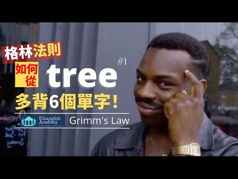 【英文單字記憶技巧】如何從tree延伸出更多單字？ | 高中單字7000小意思|  英檢中(高)級 多益托福 | 單字無痛倍增 | Ethanglish不藏私大公開 | T_tree#1