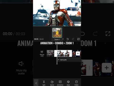 Smooth transition tutorial Capcut 💯 | Capcut Tutorial #shorts #capcut #marvel