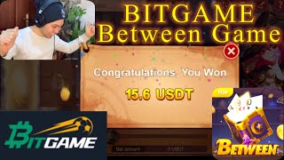 BITGAME OVERVIEW AND HOW TO PLAY "BETWEEN" IN HOUSE GAME