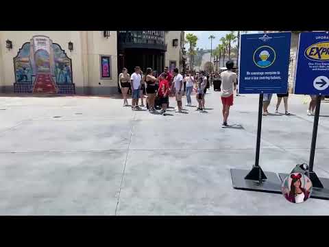 🔴LIVE Universal Studios HOLLYWOOD pt2