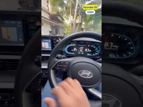 Hyundai i20 ASMR | shorts | pov asmr | #automobile #shorts #i20 hyndai i20 sportz