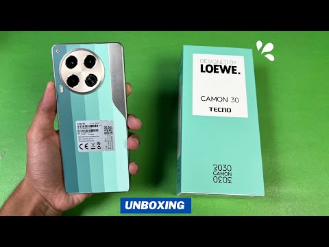 Tecno Camon 30 LOEWE Edition - Unboxing & Quick Review!