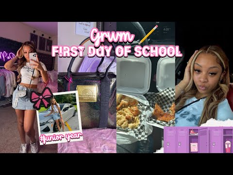 GRWM First Day Of School (junior year)+ mini vlog || Ra’Mariah Alexia