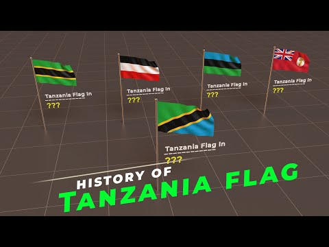 History of Tanzania Flag | Evolution of Tanzania Flag | Flags of the world |