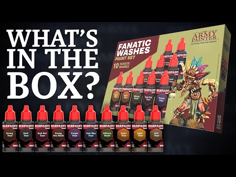 Warpaints Fanatic Washes Set | What's in the Box?