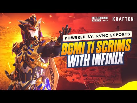 BGMI T1 SCRIMS LIVE | Powered By, RVNC Esports | #bgmilive #bgmi #live