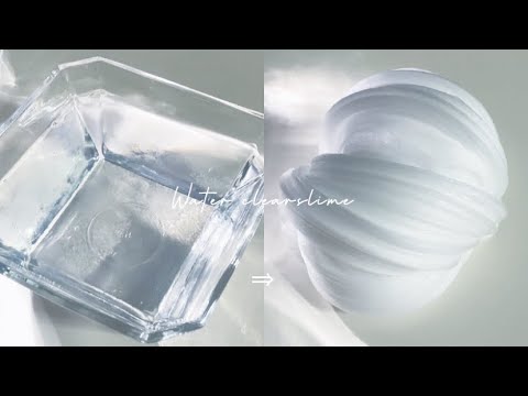 クリアスライムを触りながら雑談する❕❕🗣💬 ┊︎  Chat while touching the clear slime  ┊︎  asmr