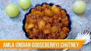 Amla Chutney Recipe | Indian Gooseberry Chutney | Sweet & Spicy Amla Chutney