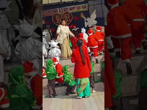 Christmas Celebration 🎉#youtubeshorts #dance #ciscedelhi #christmas #kvsdelhi #modinagarnews