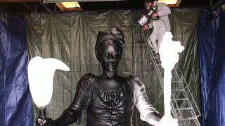 Behind the Scenes of "I AM QUEEN MARY" public art project by La Vaughn Belle and Jeannette Ehlers