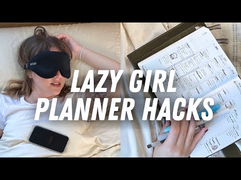 Low-effort planner tips for your bad days