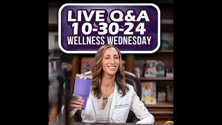 LIVE COACHING WELLNESS WEDNESDAY OCT 30, 2024 12:30PM PACIFIC