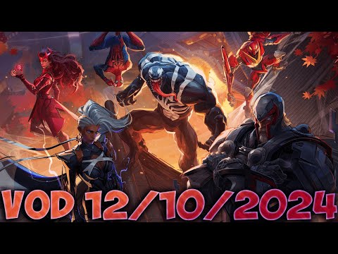 🔴VOD - Marvel Rivals Ranked Grind/Custom games with chat and Judgement (12/10/2024)