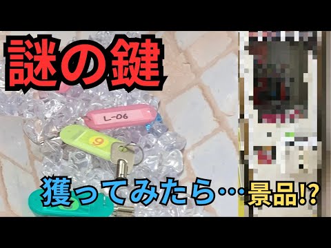 確率機で謎の文字が書かれている鍵獲ったらやばい景品が来た！