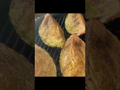 How To Smoke Cabbage Wedges!!! #cabbage #bbqlovers