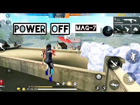 Garena free fire power of MAG 7