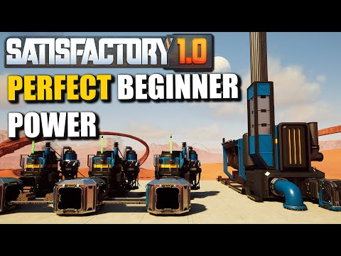 Beginner Guide To Perfect Early Power Setups In Satisfactory 1.0