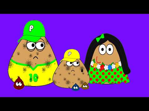 POU - La familia Pou. Juego de Pou.